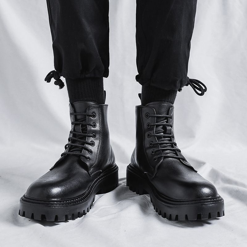 أحذية رجالية عالية الرقبة من ا - مراجعة Men'S Shoes Increase Height وسعره