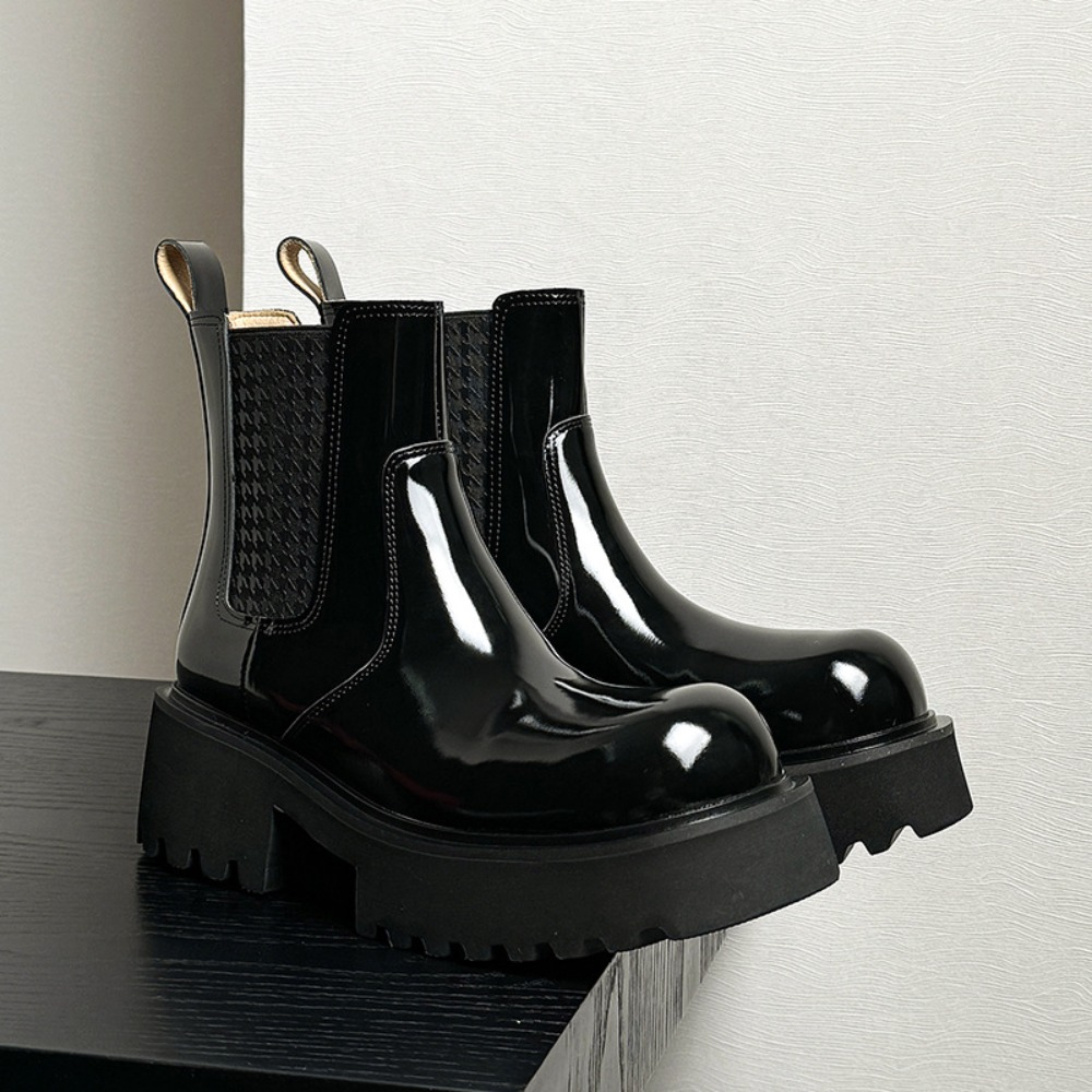 أحذية تشيلسي الرجالية الشتوية  - مراجعة Men'S Shoes Increase Height وسعره